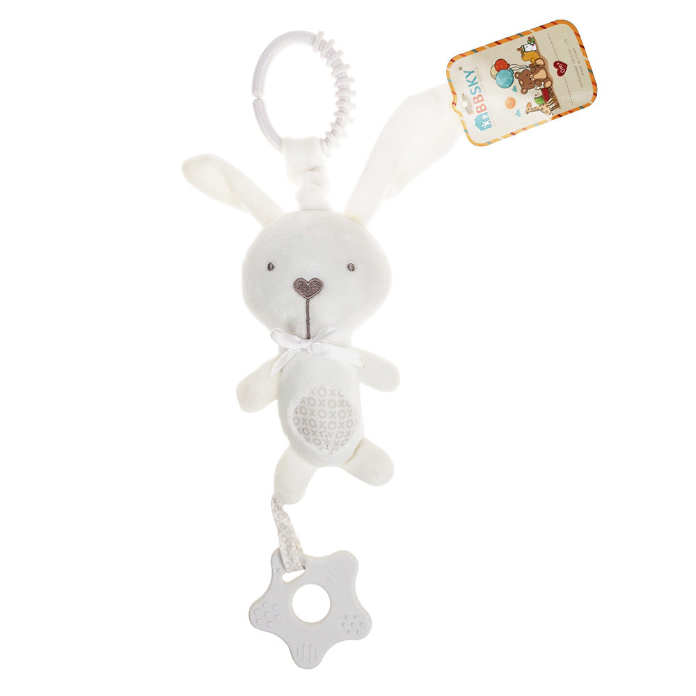 Baby Music Bed Hanging Baby Plush Bed Hanging Cartoon Toys 0-1 Years Old