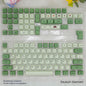 124 Key Matcha Themed PBT Sublimation Keycap