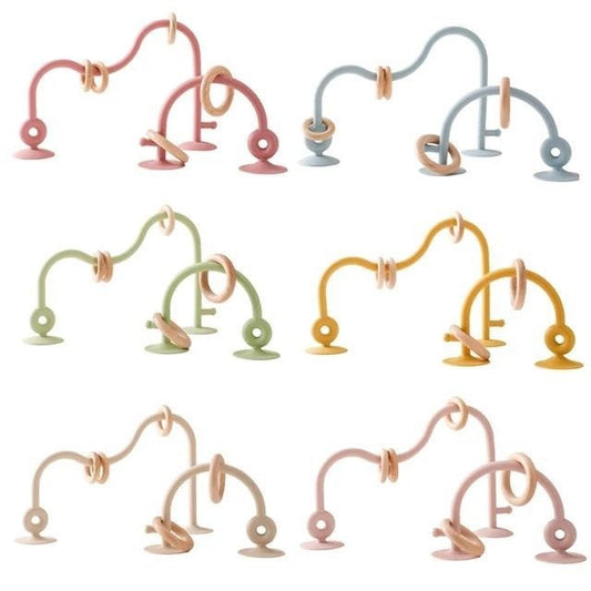 0-3 Years Old Baby Early Education Children Education Montessori Silicone Desktop Toys