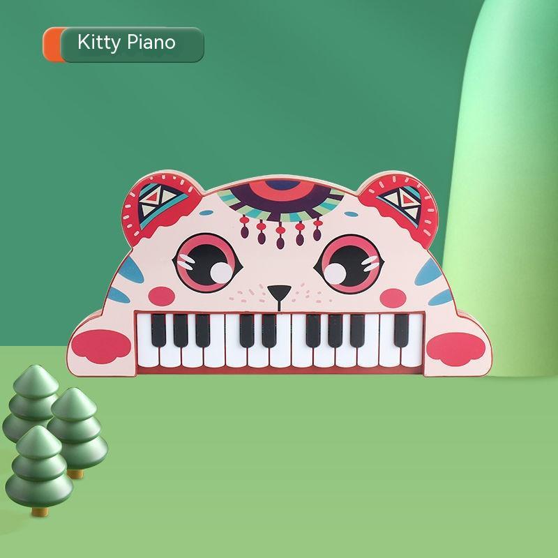 Cartoon Musical Instrument 0-3 Years Old Puzzle Multifunctional Animal Piano