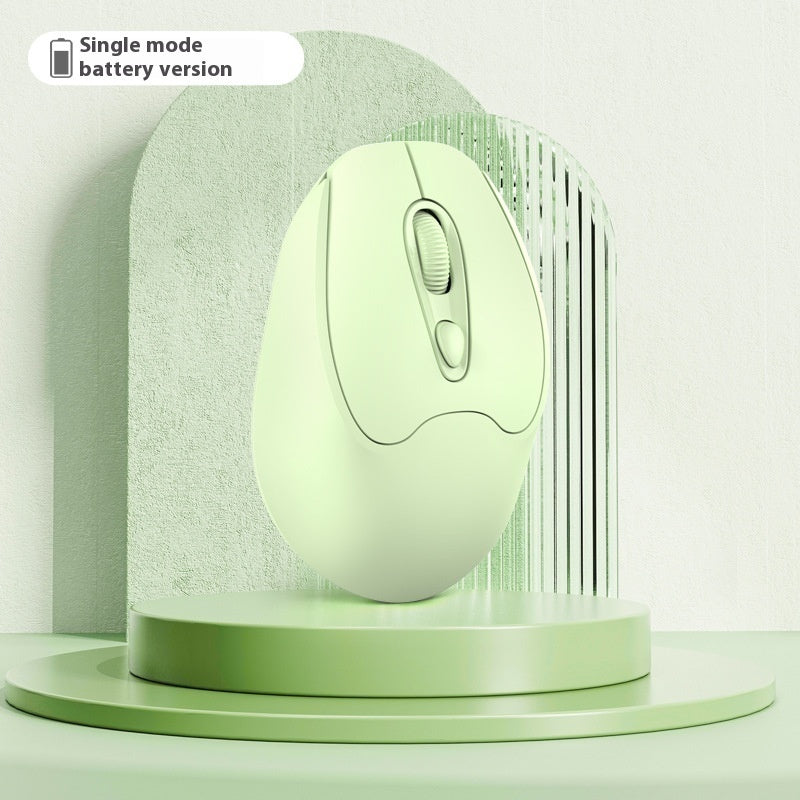 Dual-mode Bluetooth Wireless Mouse Charging Mute Office Game Applicable To Mobile Phones And Tablets